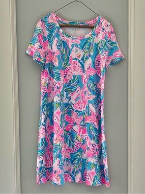 Lilly Pulitzer Gimme the Juice Cody Shirt Dress